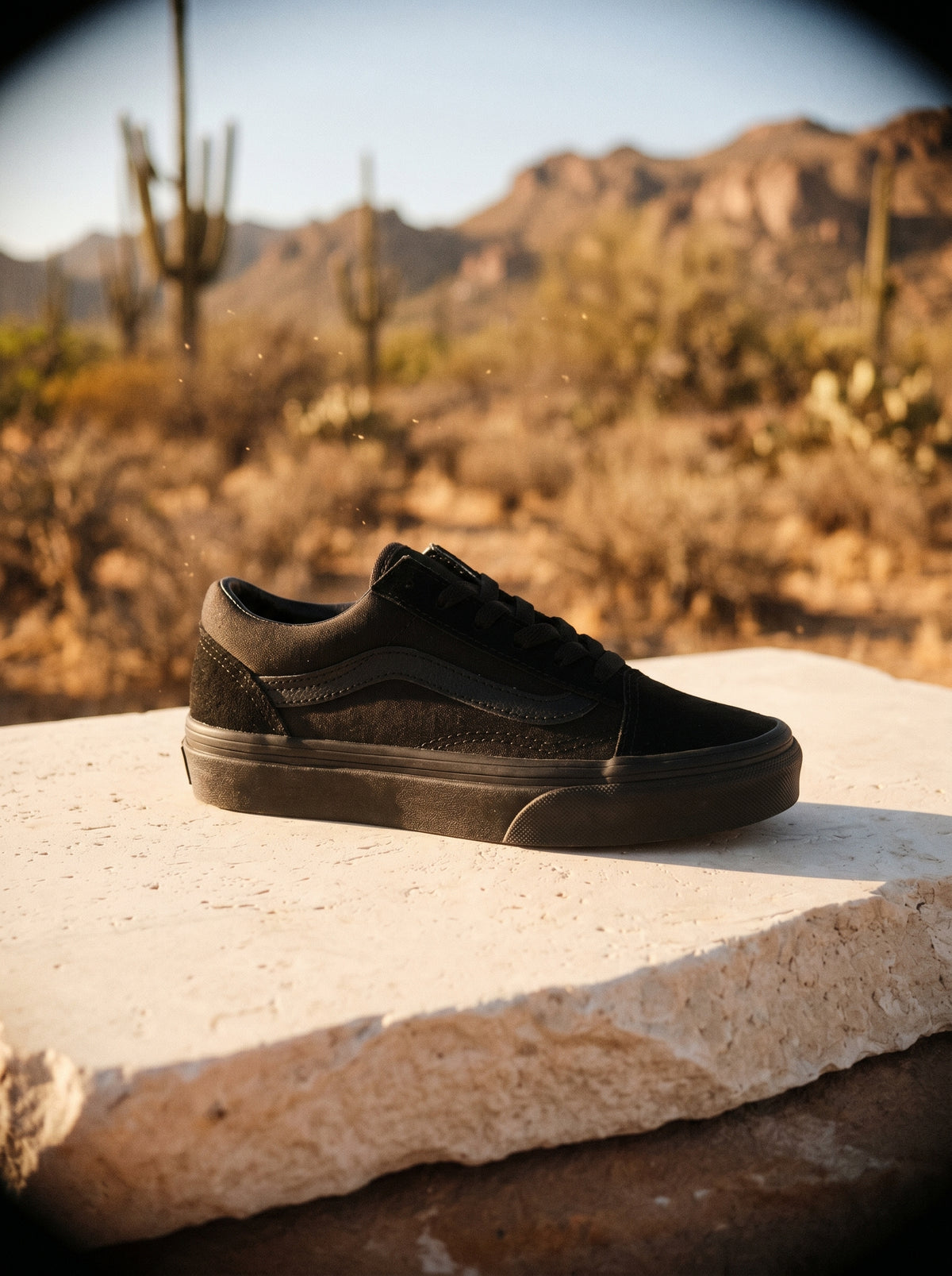 Tenis Vans Old Skool Kids VN000D3HBKA Black