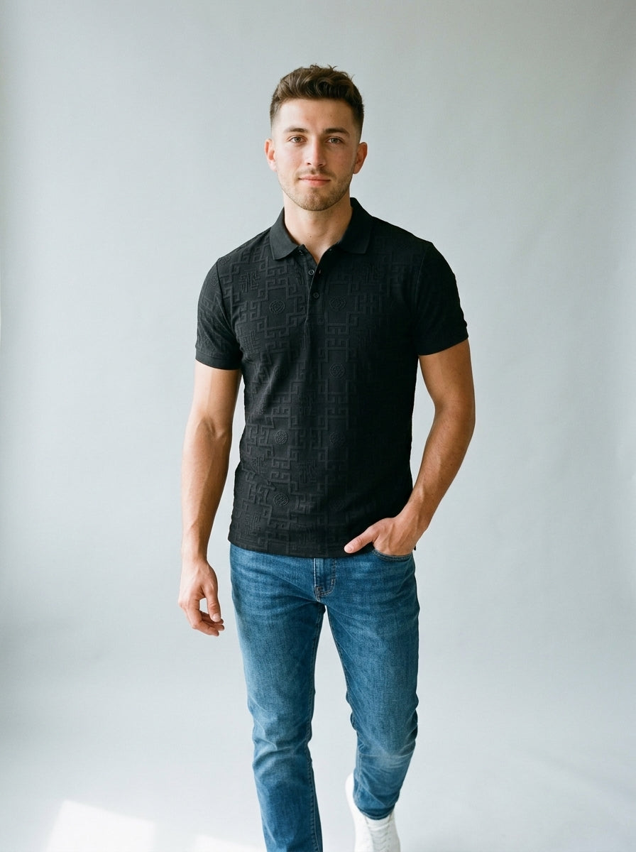 Playera Tipo Polo Pavini