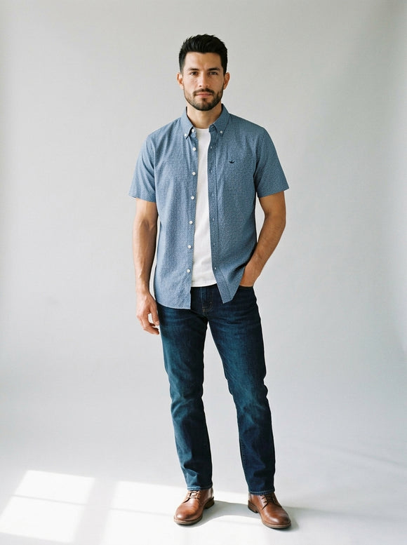 Camisa Dockers manga corta Classic Fit
