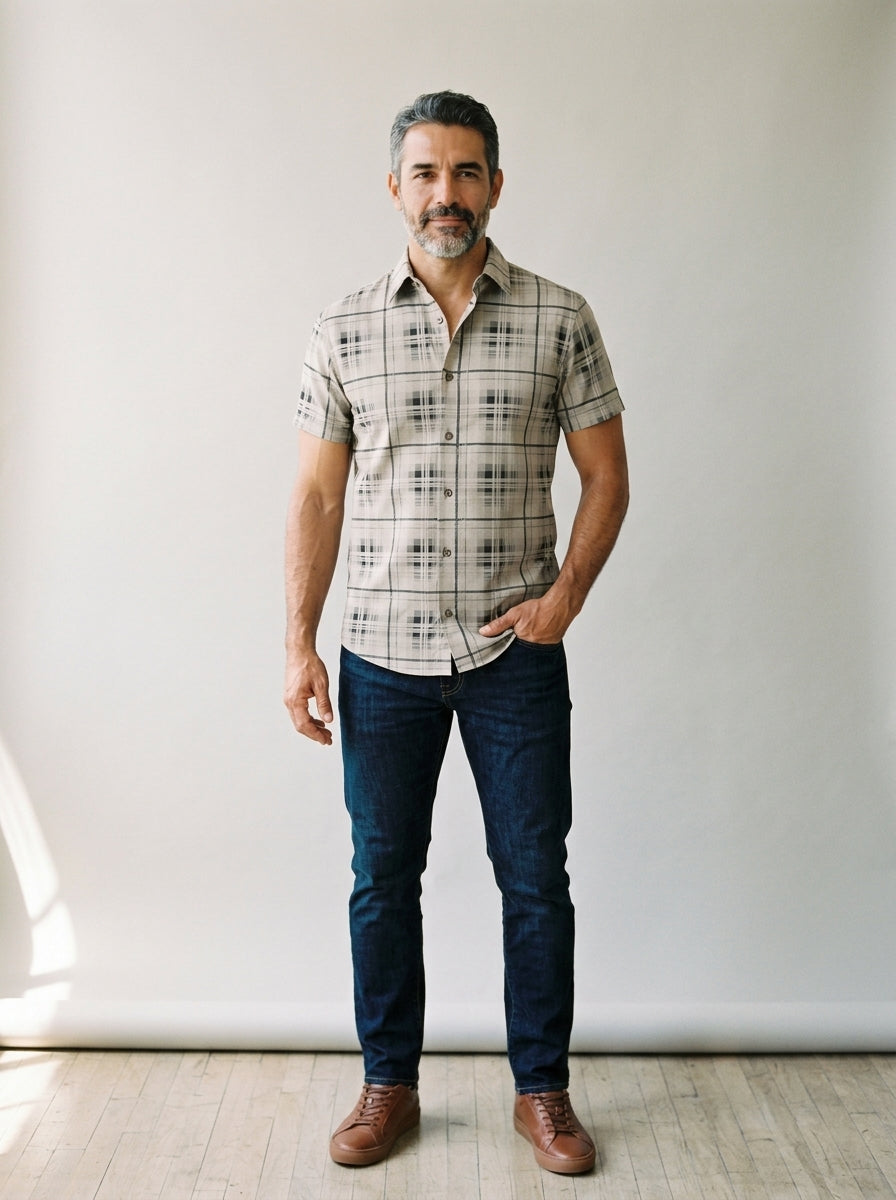 Camisa Manga Corta Pavini
