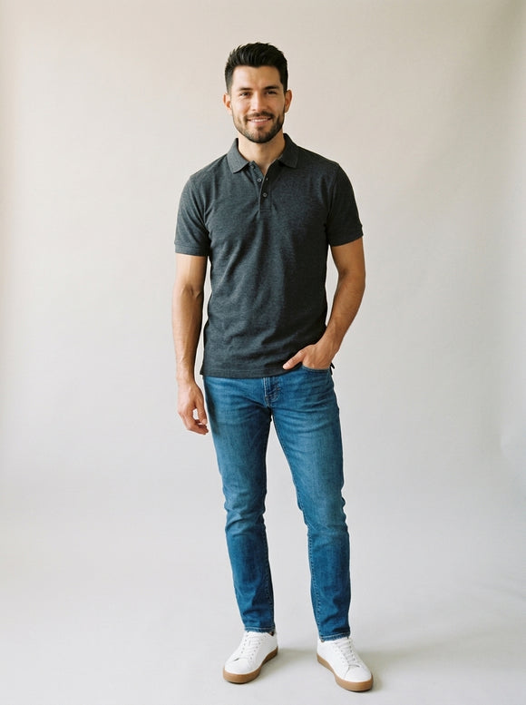 Playera Polo Oxford Regular Fit