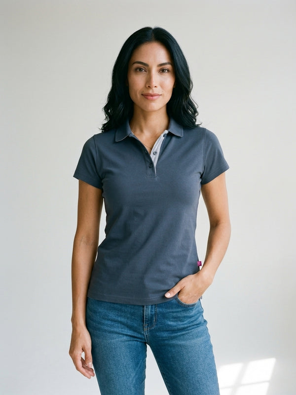 Polo Bibo Dry Fit Dama Manga Corta - Estilo 2671