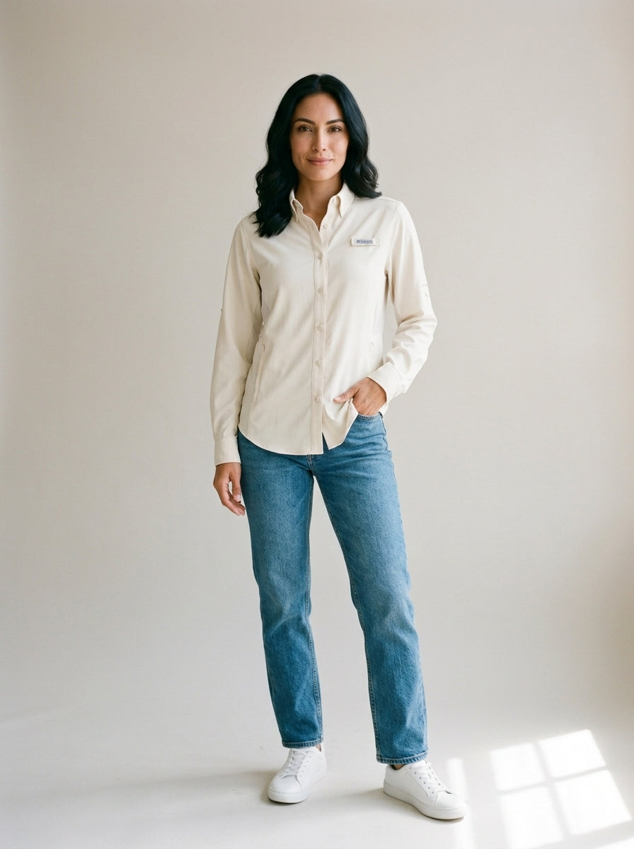 Camisa Columbia de manga larga PFG Tamiami™ II para mujer