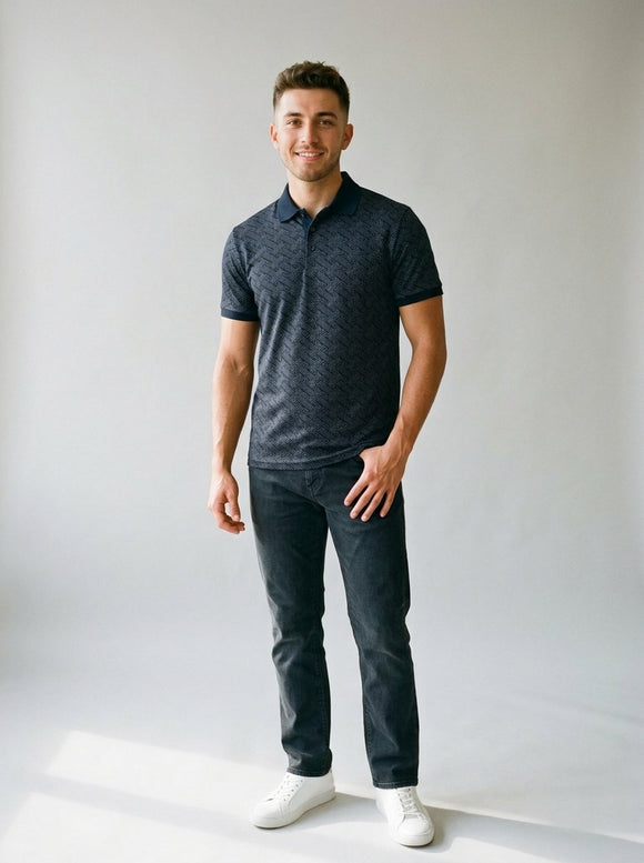 CAMISA TIPO POLO PAVINI P-3259 NAVY