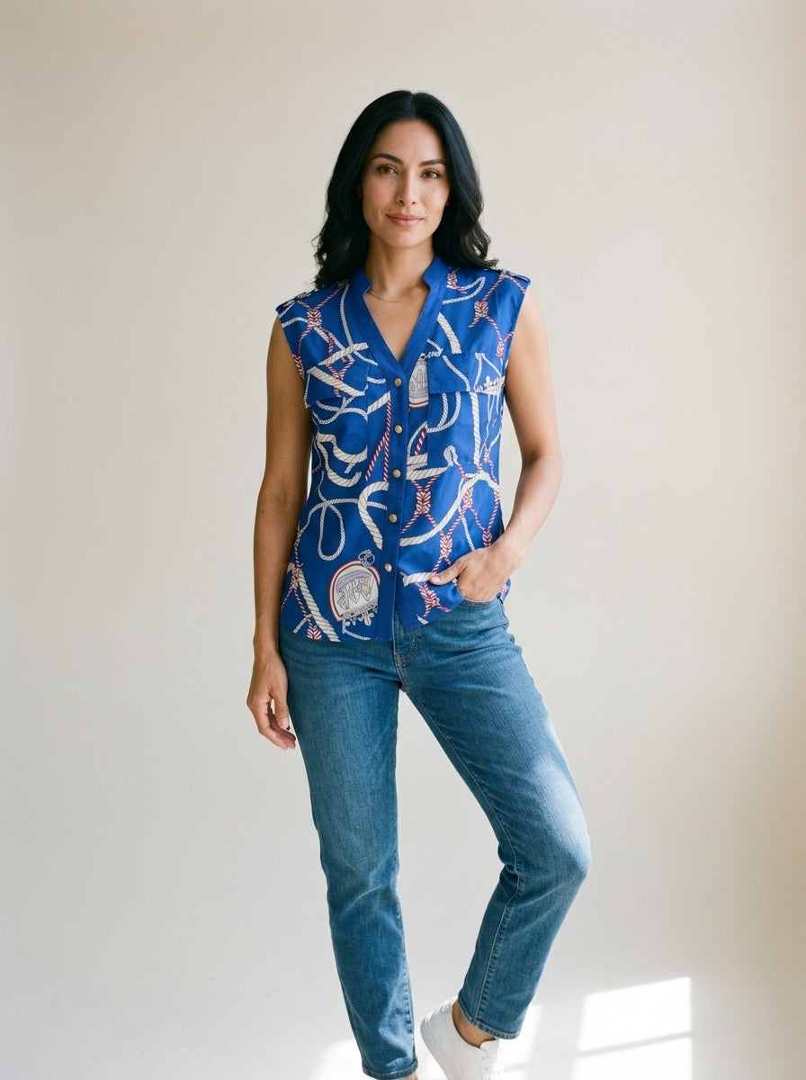 Blusa Everlynn Apparel Marinero