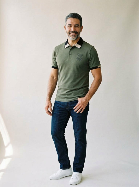 PLAYERA TIPO POLO PAVINI P-3174