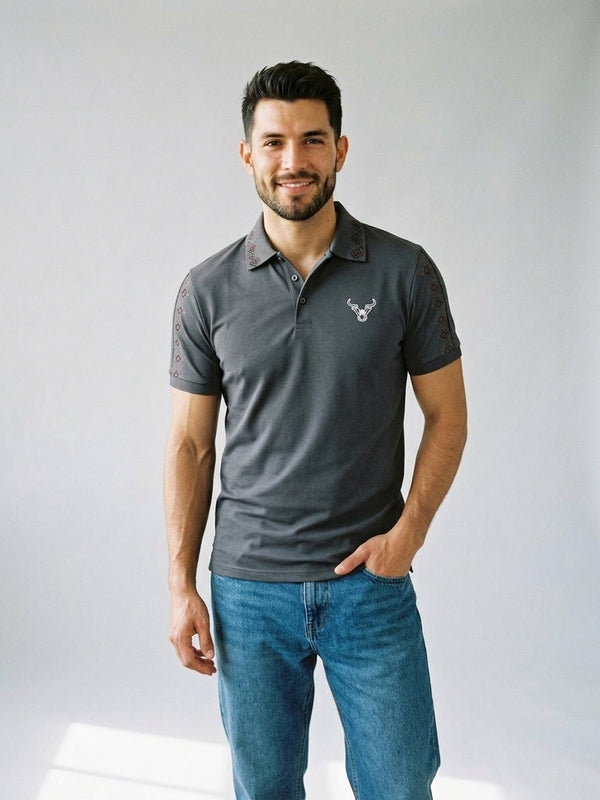 Playera Tipo Polo Pavini