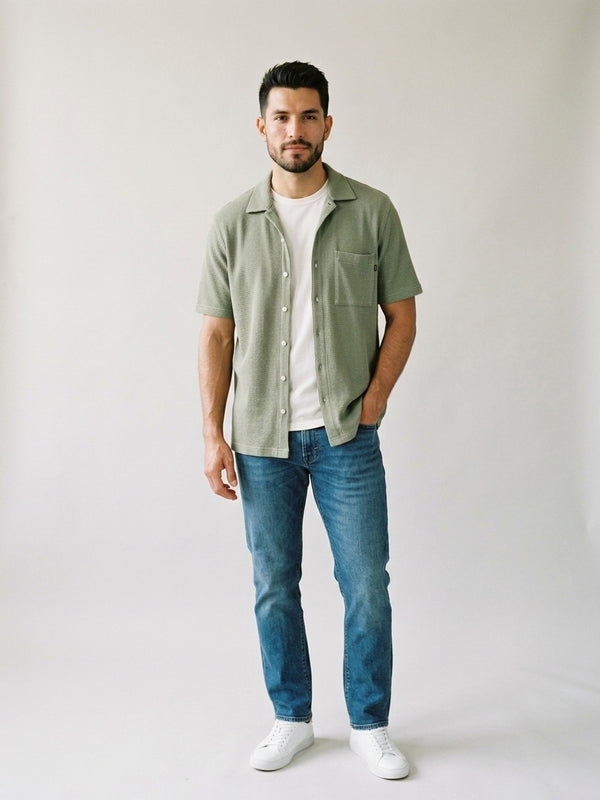 Camisa Dockers Manga Corta