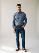 CAMISA SOUL & BLUES AZUL MARINO #44 A0095 - A0096 - A0097-4