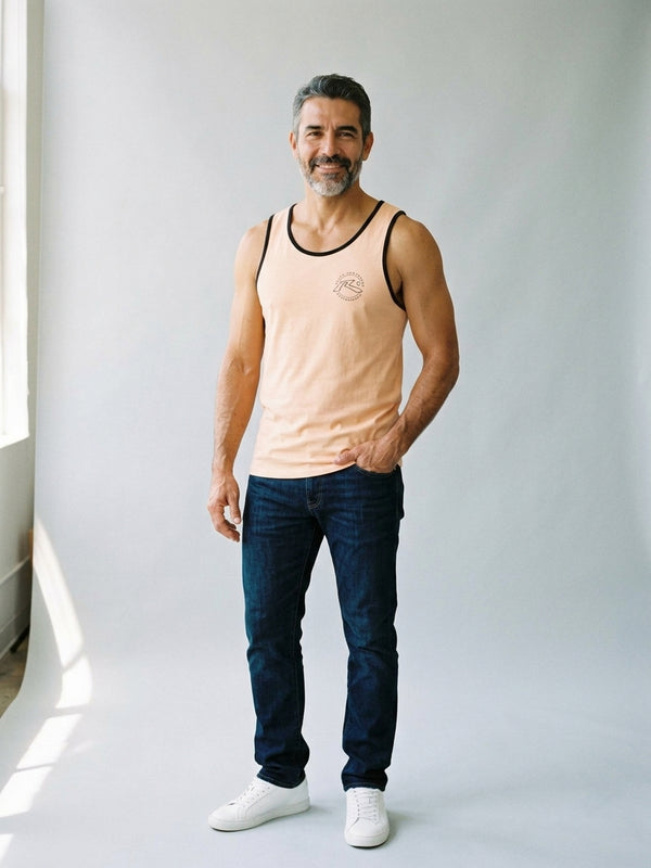 Tank Top Basica Naranja