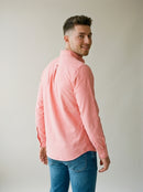 CAMISA OXFORD INGLES CORAL A0205 - A0206 - A0207-8