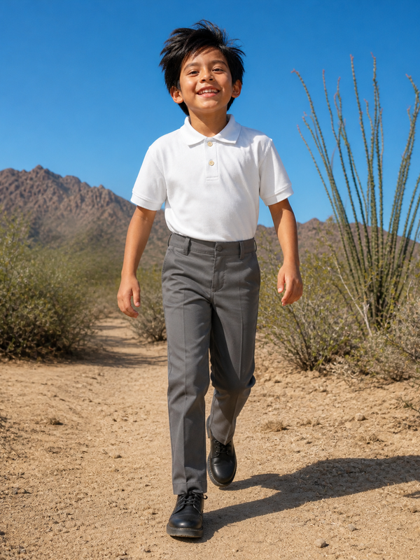 Pantalón Niño Myland Gris Primaria