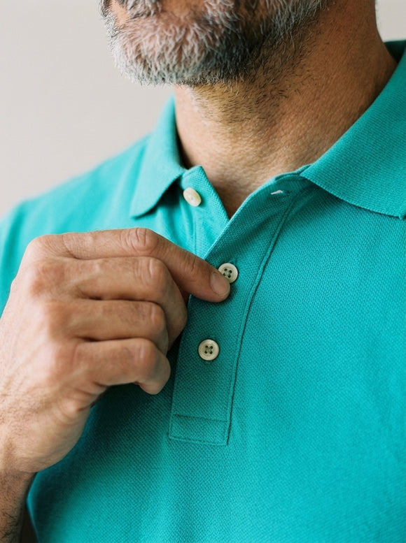 Playera Polo Esmeralda Regular Fit