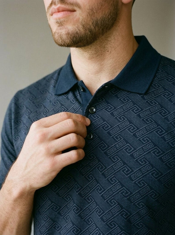 CAMISA TIPO POLO PAVINI P-3259 NAVY