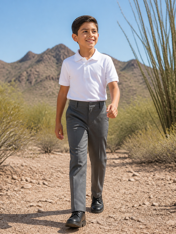 Pantalón Niño Dickies Gris Primaria