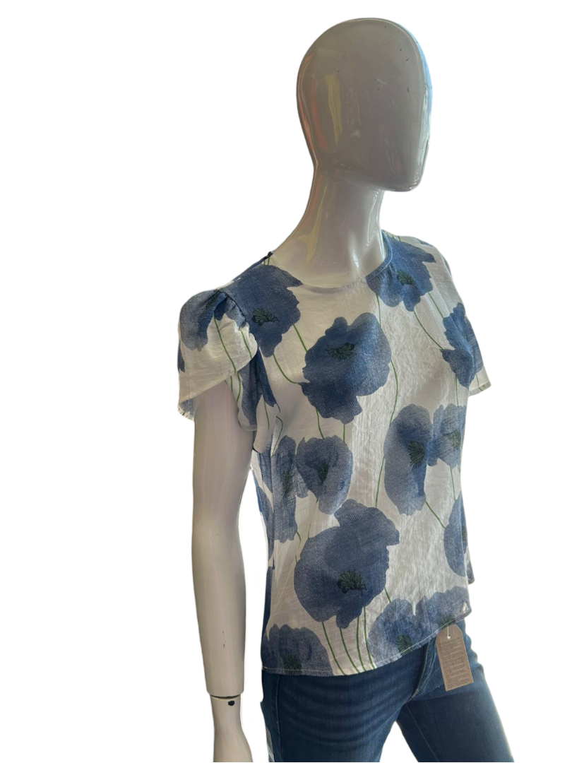 BLUSA SAĆE ESTAMPADO FLORAL | CI: IRDBL01 - 0