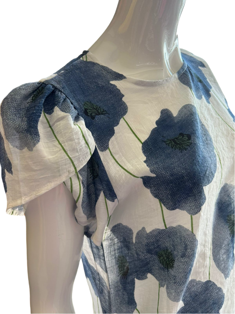 BLUSA SAĆE ESTAMPADO FLORAL | CI: IRDBL01