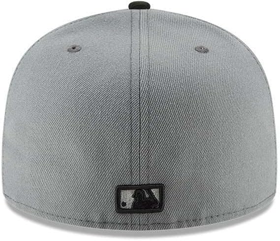 New Era 59Fifty MLB Basic Los Angeles Dodgers - Gorra ajustable color gris/negro