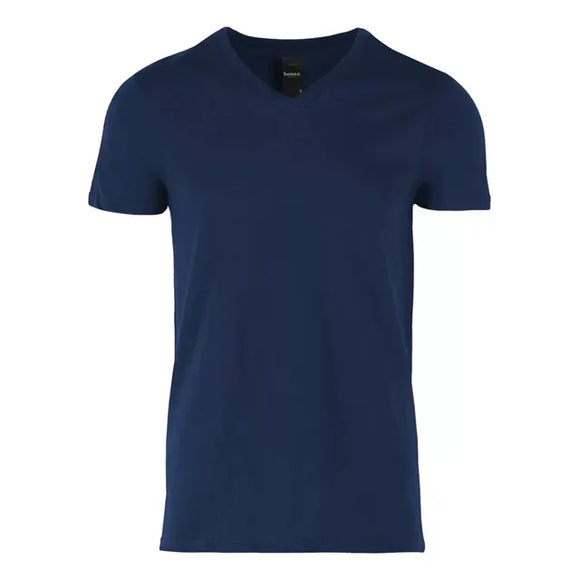 Playera Combed Cuello V Bones para Caballero B37VC — Bones