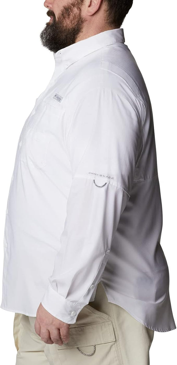CAMISA Columbia DE MANGA LARGA PFG TAMIAMI II PARA HOMBRE-TALLA GRANDE — COLUMBIA