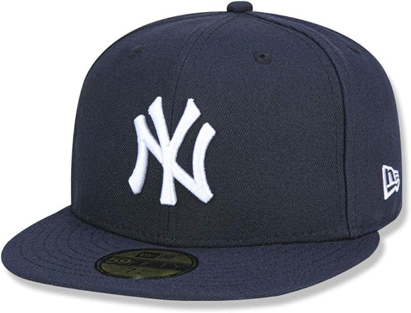 New Era Gorra Oficial de Juego NY Yankees Authentic Collection MLB 59Fifty Visera Plana