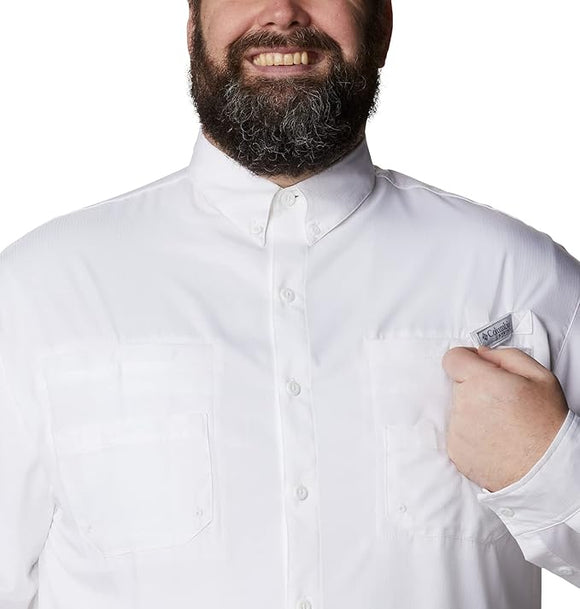 CAMISA Columbia DE MANGA LARGA PFG TAMIAMI II PARA HOMBRE-TALLA GRANDE — COLUMBIA