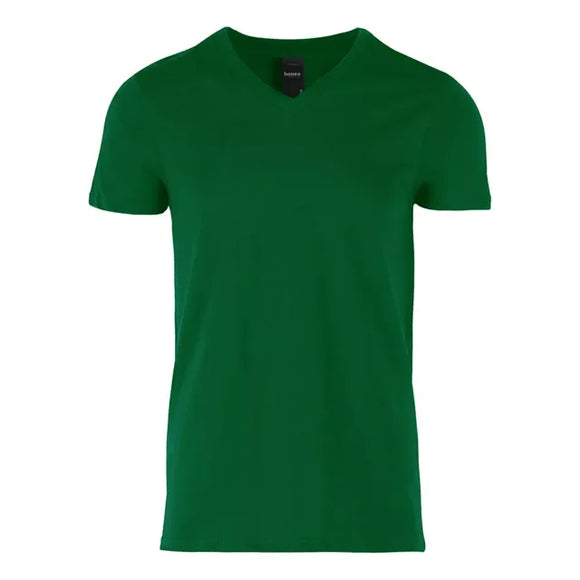 Playera Combed Cuello V Bones para Caballero B37VC — Bones
