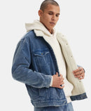 Levi's Type 3 Sherpa Trucker Azul-1