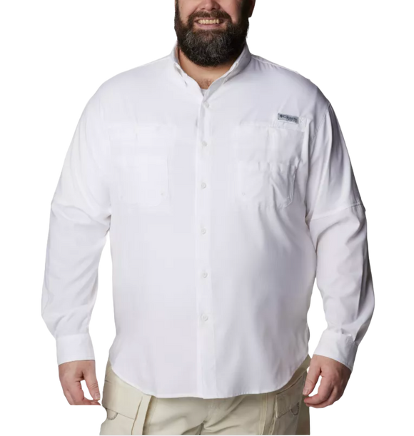 CAMISA DE MANGA LARGA PFG TAMIAMI II PARA HOMBRE-TALLA GRANDE