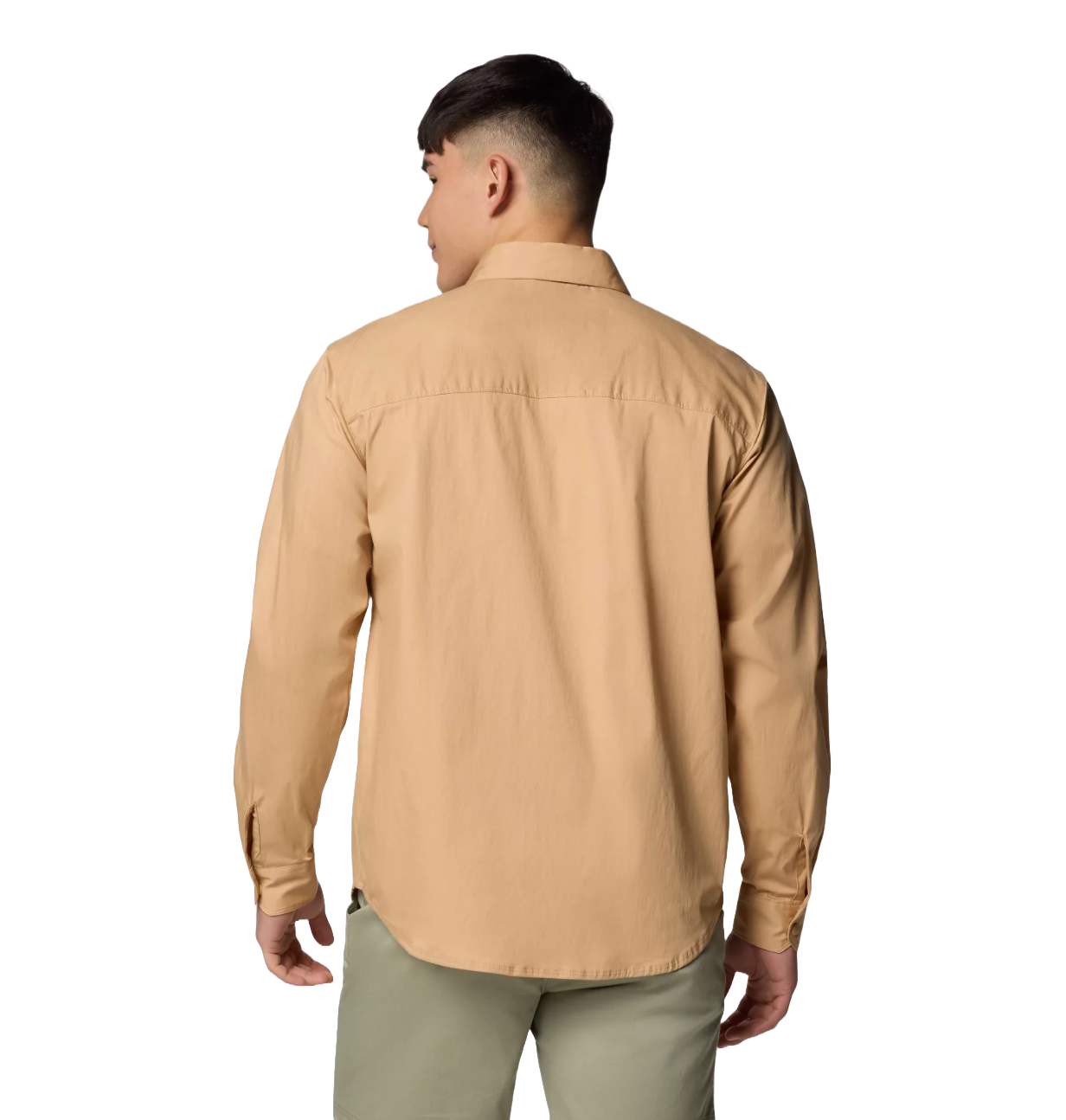 Camisa de manga larga Columbia Twill Landroamer para hombre