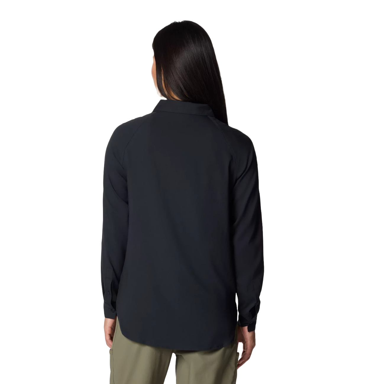 Camisa Columbia manga larga Anytime Lite para mujer