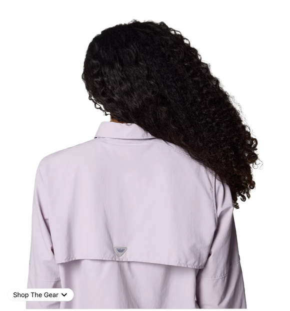 Camisa de manga larga PFG Bahama II para mujer