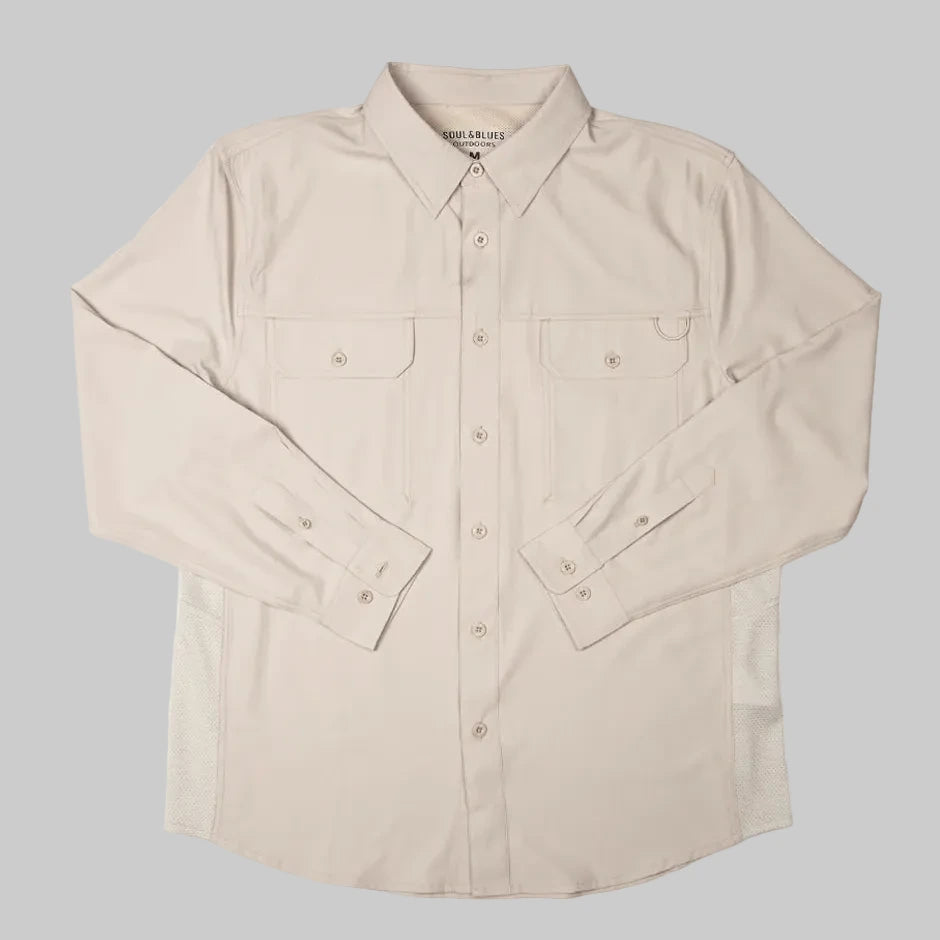 CAMISA SOUL&BLUES OUTDOORS COOL MAX S065C — Soul & Blues