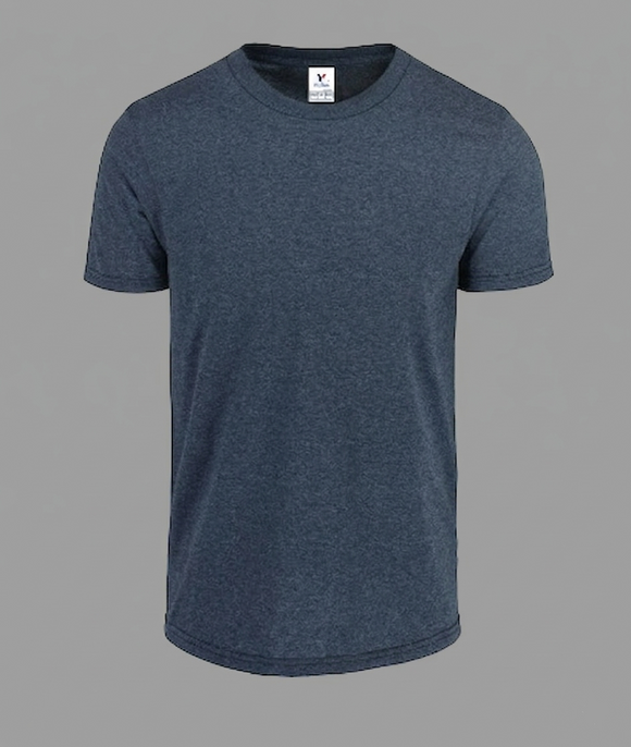 PLAYERA YAZBEK JASPE CUELLO REDONDO MANGA CORTA - C250 — YAZBEK