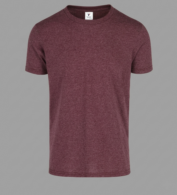 PLAYERA YAZBEK JASPE CUELLO REDONDO MANGA CORTA - C250 — YAZBEK