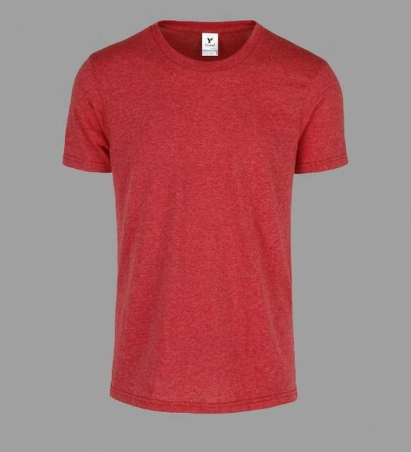 PLAYERA YAZBEK JASPE CUELLO REDONDO MANGA CORTA - C250 — YAZBEK