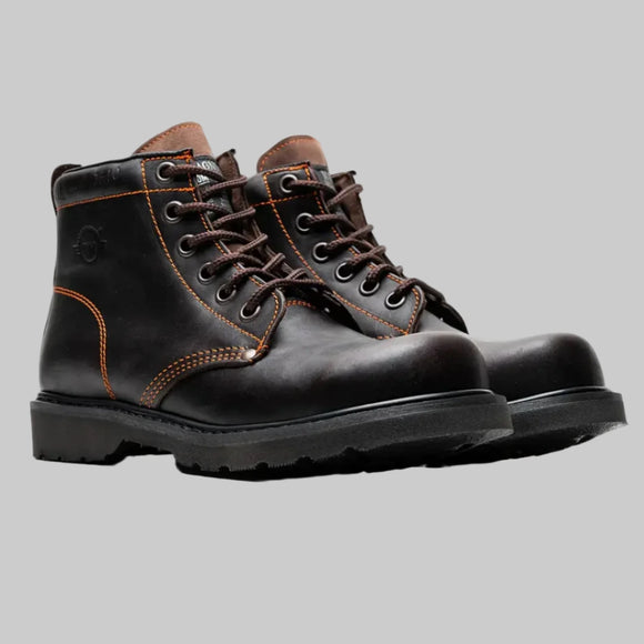 CALZADO BORCEGUI MAGNO - ESTILO 020 - CON CASCO DE ACERO — MAGNO BOOTS