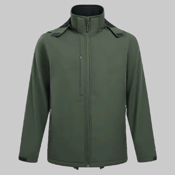 CHAMARRA Soft Shell Con Forro Berber Caballero LEEHANTON MFJ156 — Lee Hanton