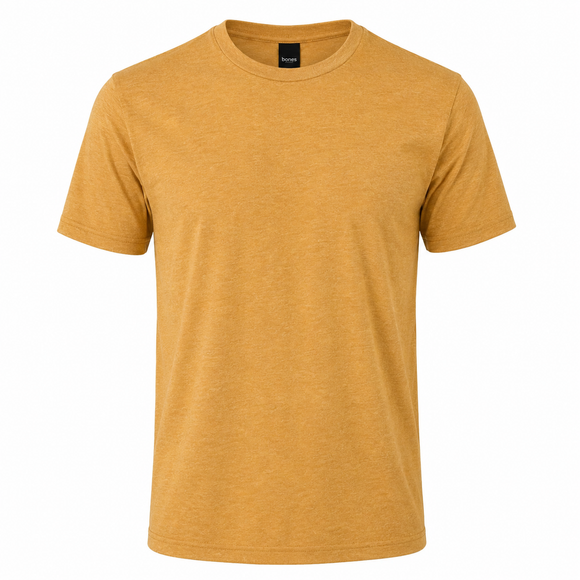 Playera Bones Triblend cuello redondo manga corta B371C — Bones