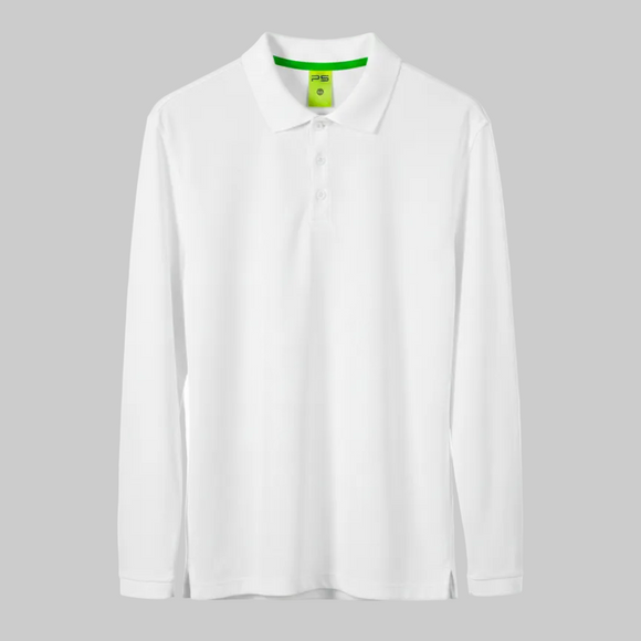 POLO POLIÉSTER SPORT MANGA LARGA CABALLERO- PLAYERYTEES - ESTILO 900CL — PLAYERYTEES