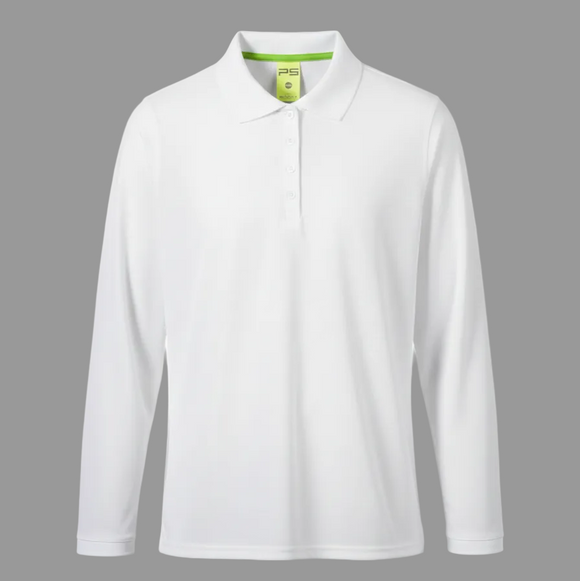 POLO POLIÉSTER SPORT MANGA LARGA DAMA- PLAYERYTEES - ESTILO 900DL — PLAYERYTEES