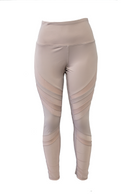 OXYGEN DIAGONAL-MESH LEGGINGS | ROSA - NEGRO-1
