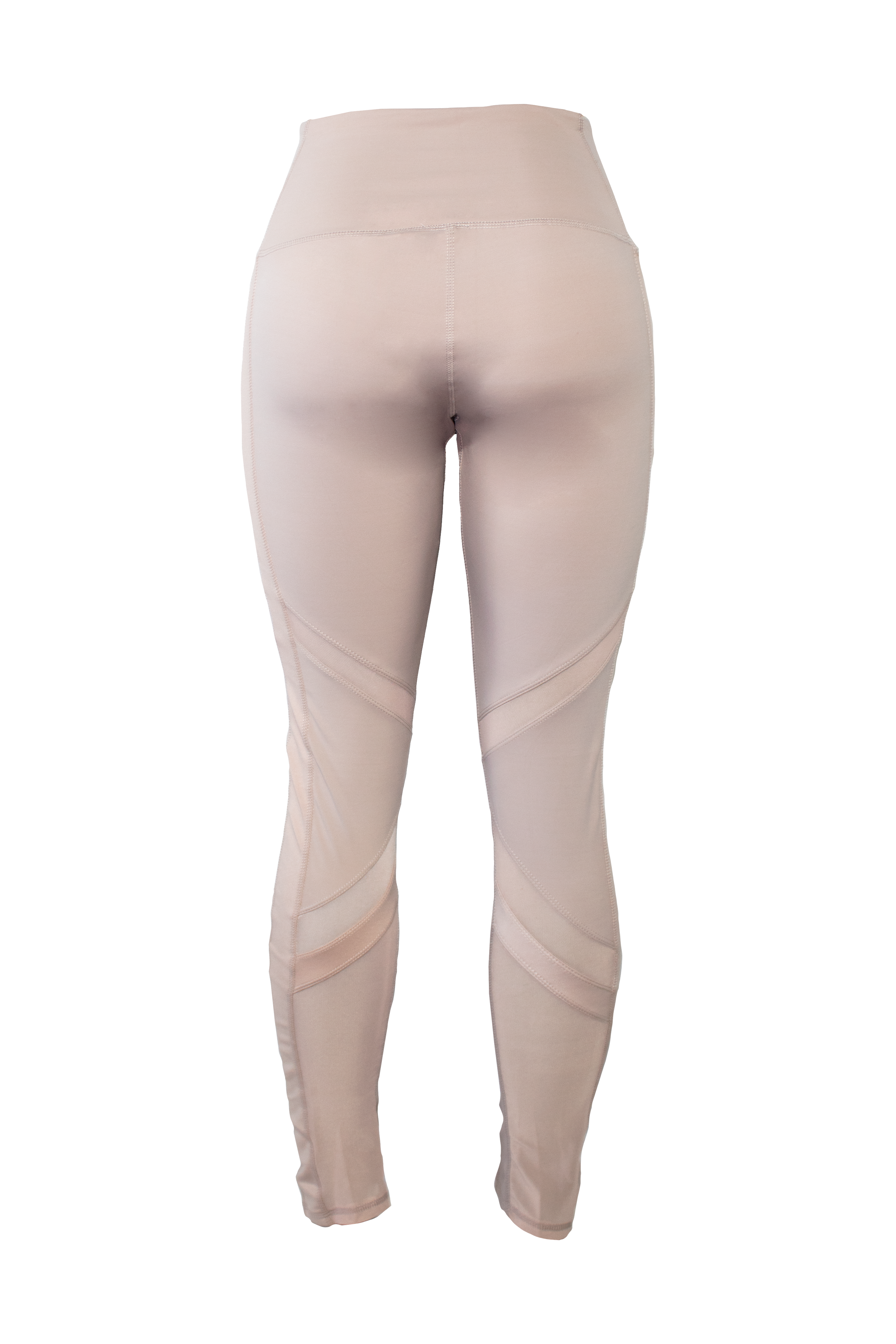 OXYGEN DIAGONAL-MESH LEGGINGS | ROSA - NEGRO - 0