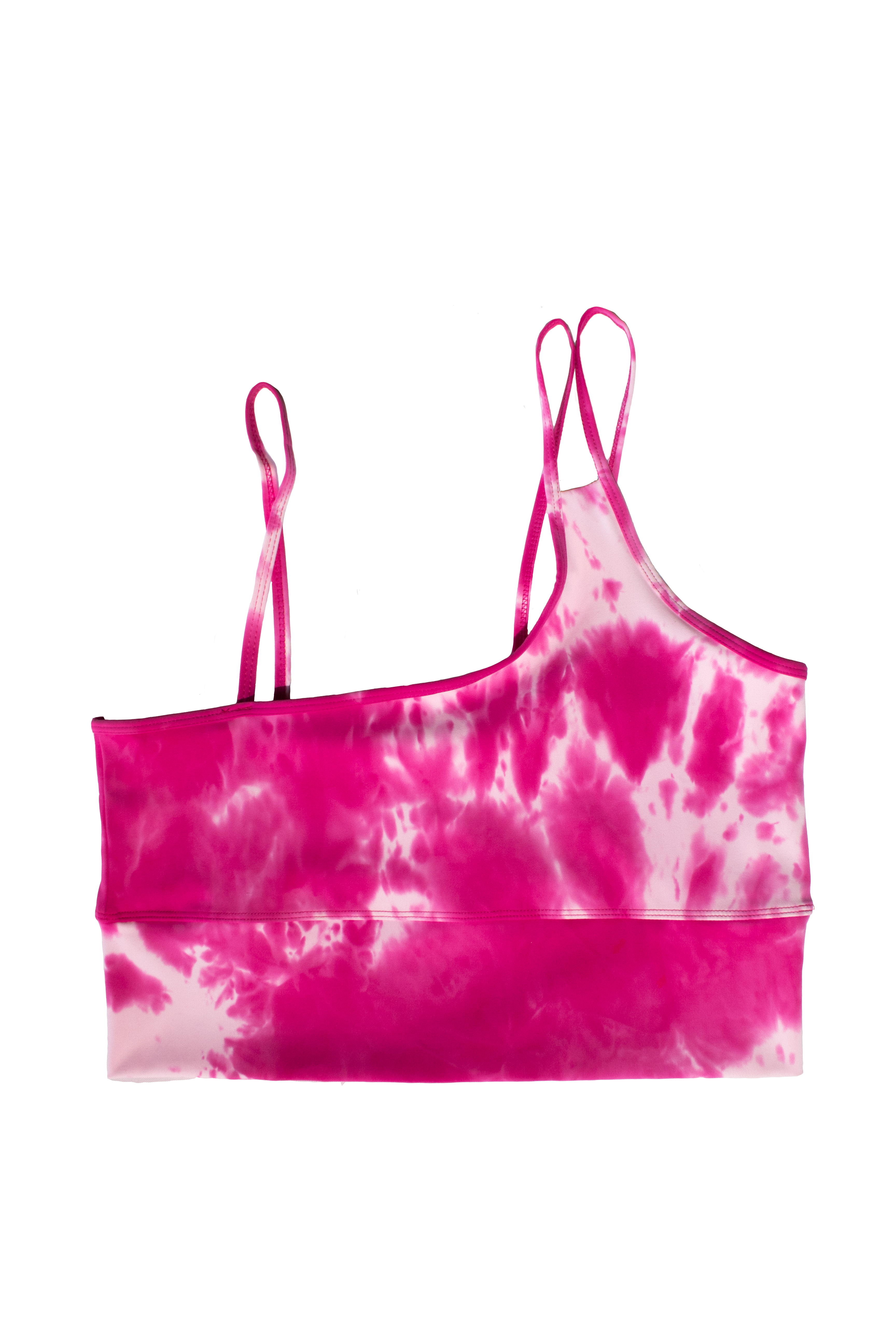 SPORTS BRA TIE DYE TIRANTES ASIMETRICOS | LA SOCIETY