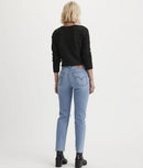 Levi's Wedgie High Rise Straight Leg Destructed Jeans 349640208-4