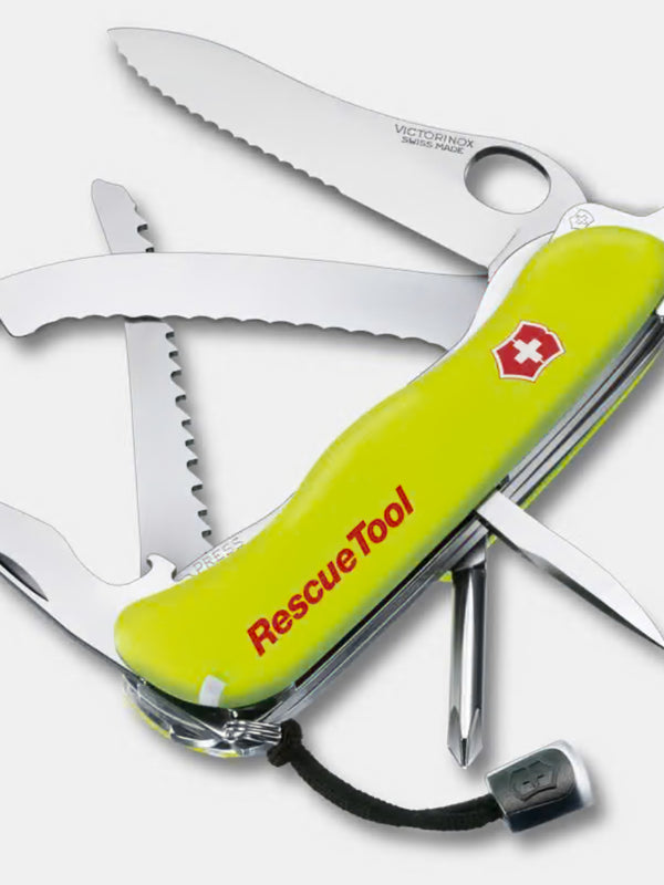 Rescue Tool MW Navaja VICTORINOX 0.8623.MWN AMARILLO — VICTORINOX
