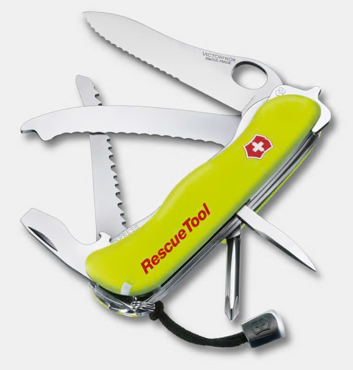Rescue Tool MW Navaja VICTORINOX 0.8623.MWN AMARILLO — VICTORINOX