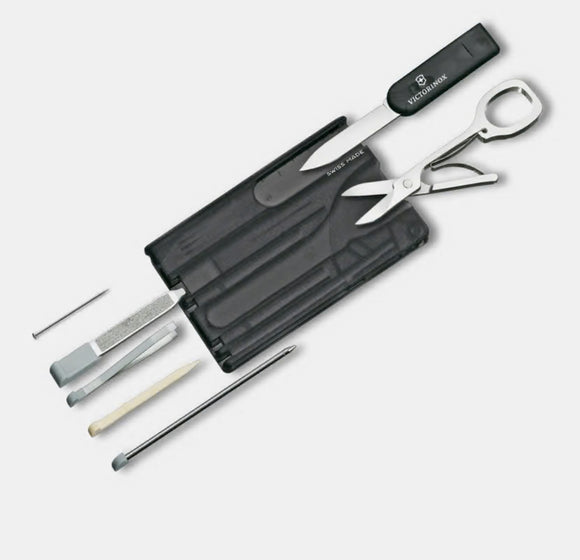 Swiss Card Classic Navaja VICTORINOX 0.7133.T3/0.7100.T NEGRO/ROJO