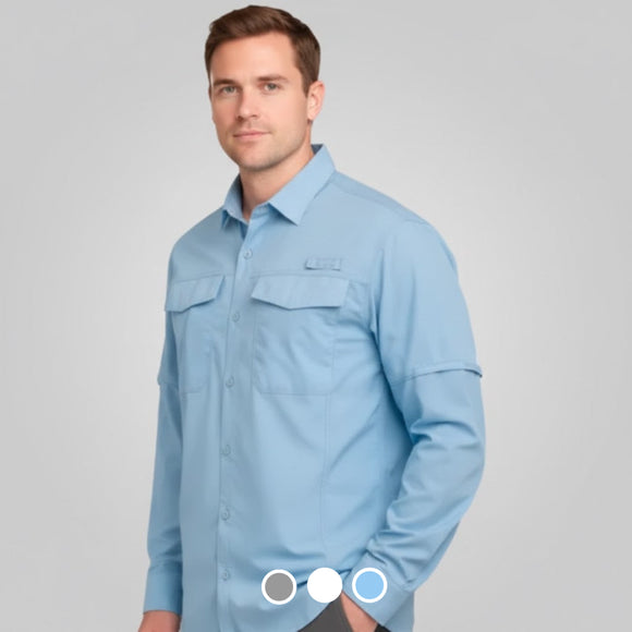 CAMISA FIELD OUTDOOR MY LAND M706CSV-M706CWH-M706CLB — MY LAND