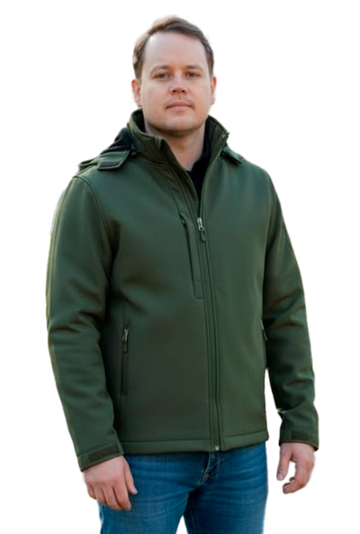 CHAMARRA Soft Shell Con Forro Berber Caballero LEEHANTON MFJ156